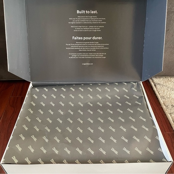 NIB Cougar Dublin Leopard Pint Suede Waterproof Sneaker Ankle Bootie Size 7 - Picture 4 of 9